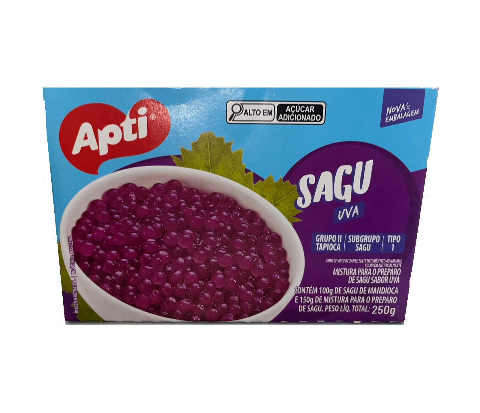 Apti Sagu Sabor Uva (250g)